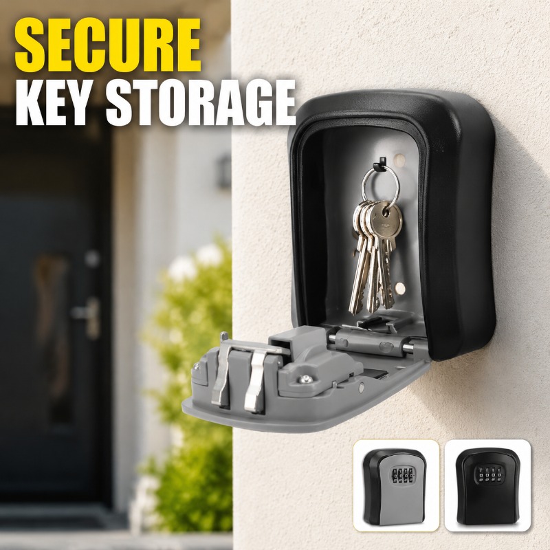 Lockbox Key Secure - Wall Mount Key Lock Box 4