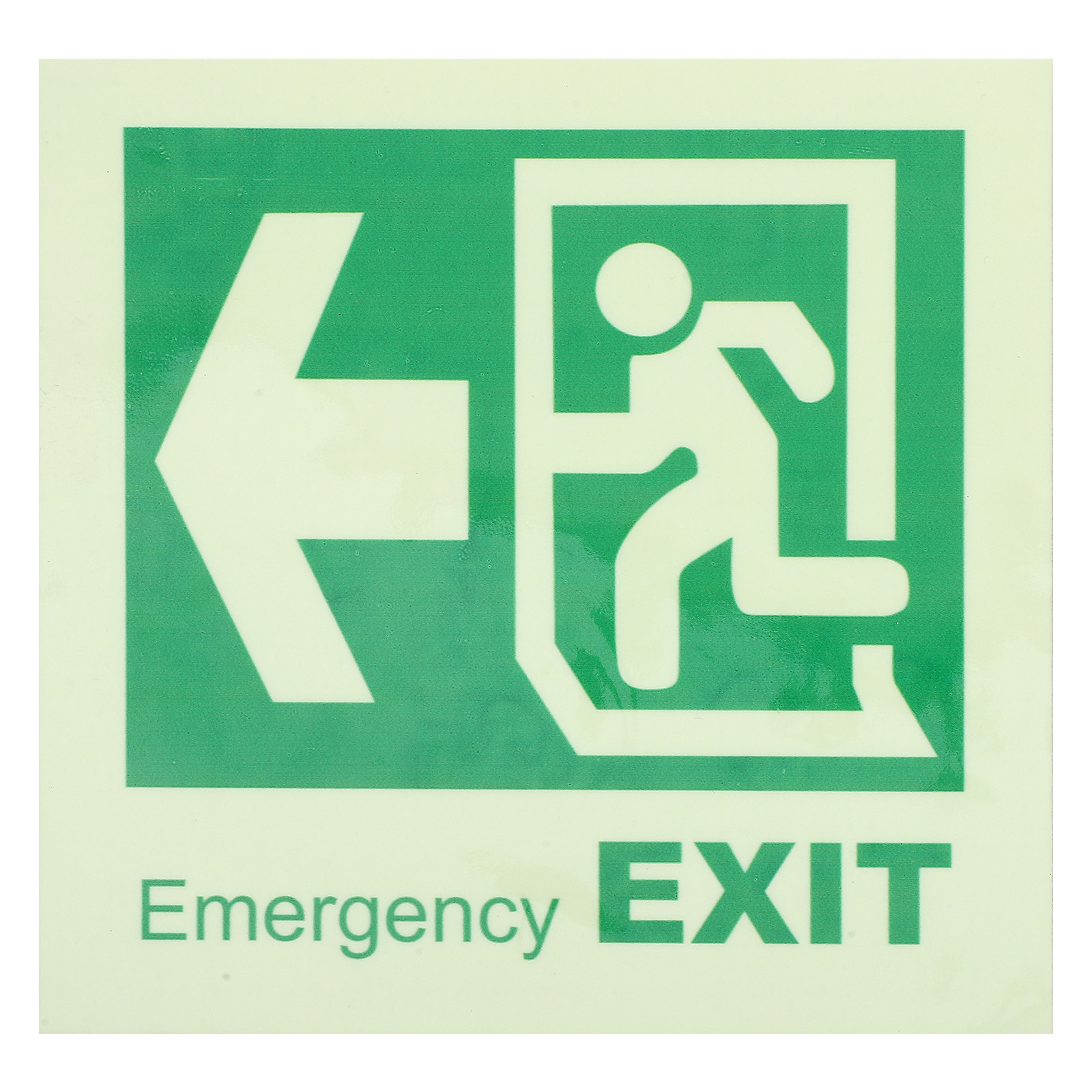 Luminous Self Adhesive Emergen - Emergency Exit Sign recension och pris