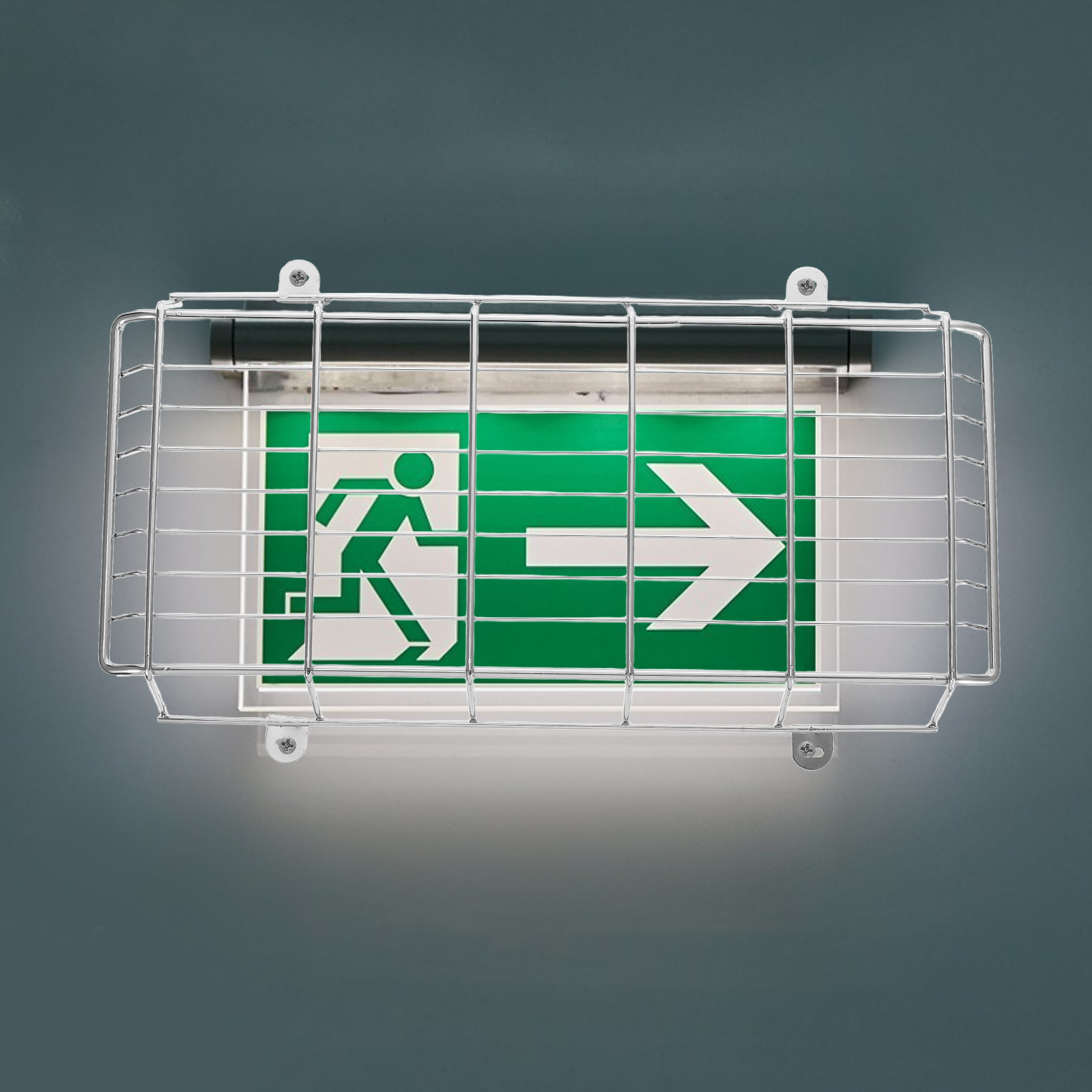 1Set Metal Safety Wire Guard f - Emergency Exit Sign recension och pris