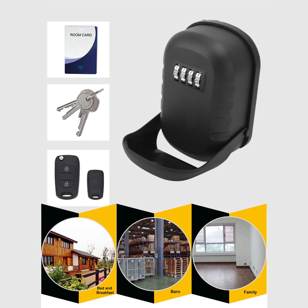 Security Wall Mounted Key Lock - Lockbox Key Secure recension och pris