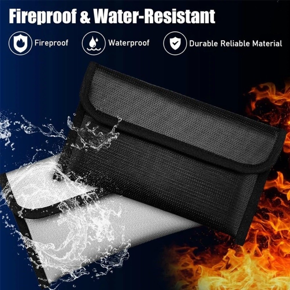Portable Waterproof Fireproof  - Fire Safe Document recension och pris