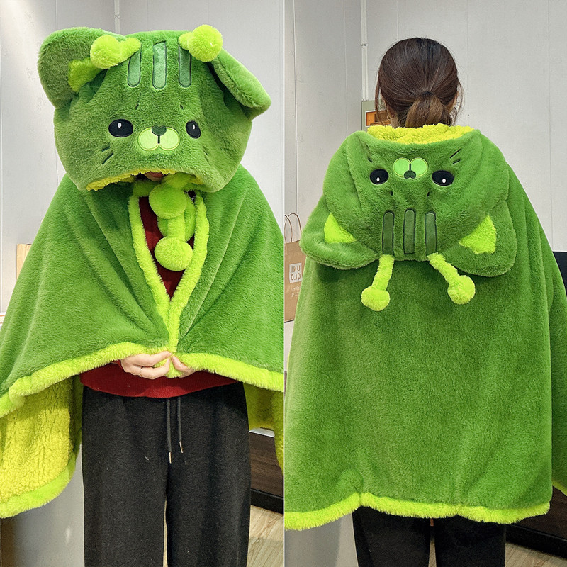 Lovely Plush Soft Cloak Cat Ca - Fire Blanket Kitchen recension och pris
