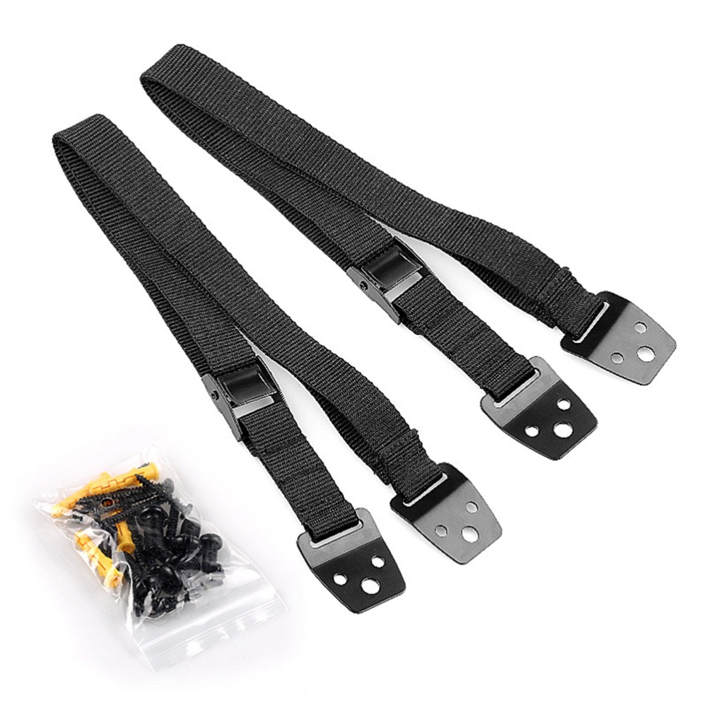 2Pcs Durable Nylon Furniture A - Earthquake Anchor Strap recension och pris